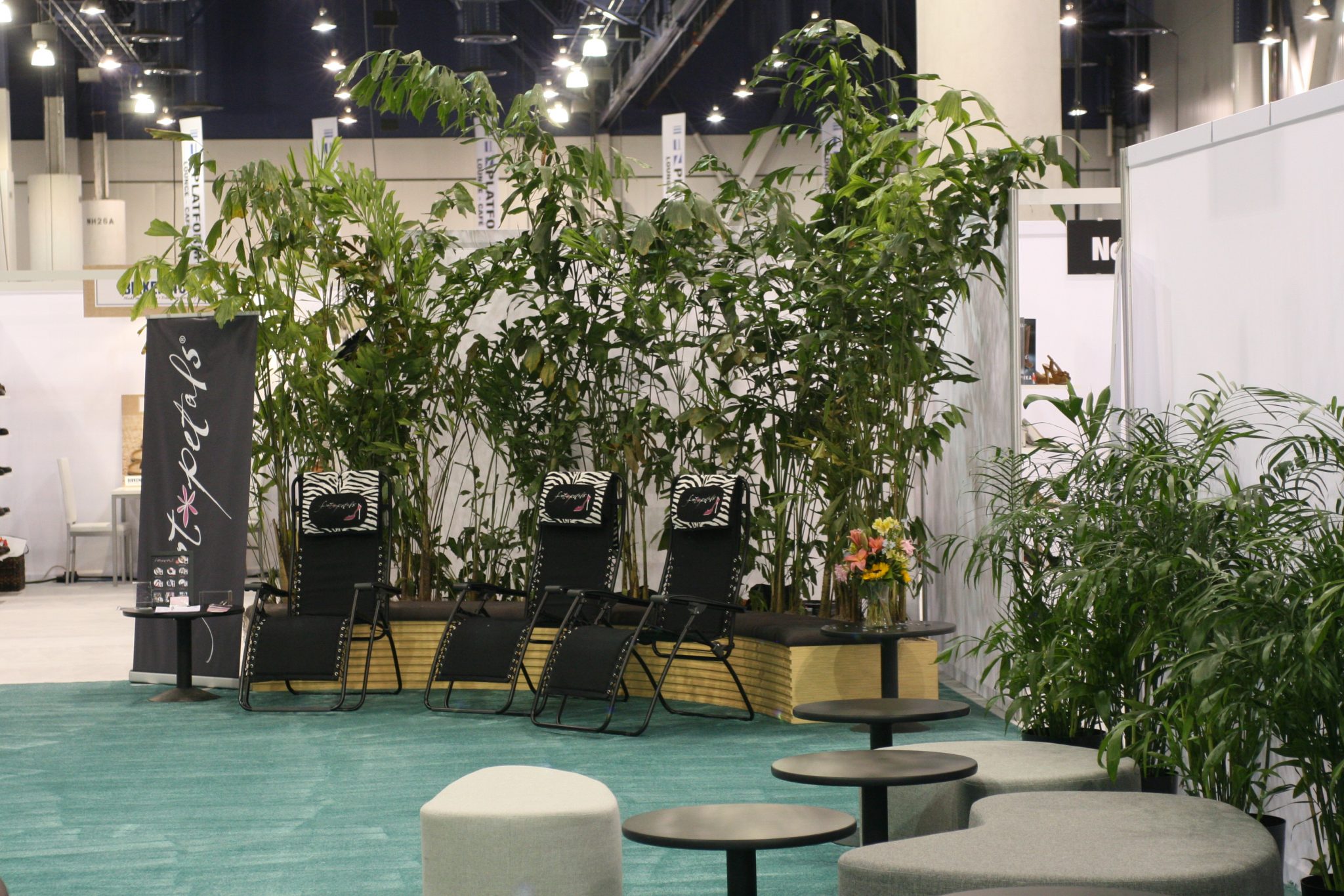 Plant wall for las vegas conferences.